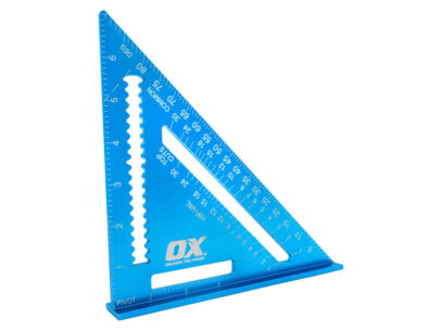 Ox Tools 180mm Aluminium Rafters Square