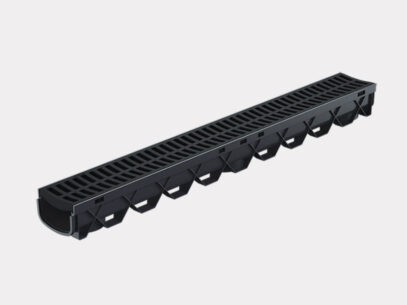 Storm Mate 1 mtr With Black Standard Plastic Grate