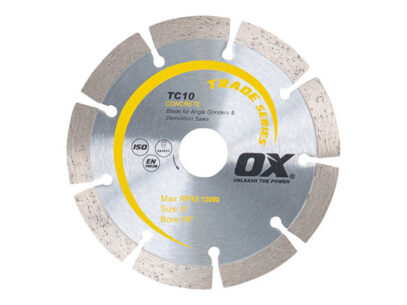 Ox Tools Premium Turbo Segmented Blade 125mm