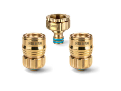 12mm Brass Hose Connector Set Grip N Lock