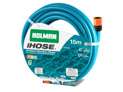 Ihose 12mm X 15m With Fittings Grip N Lock