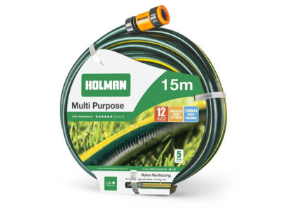 Multi Purpose Hose 12mm X 15m Fitted G & L