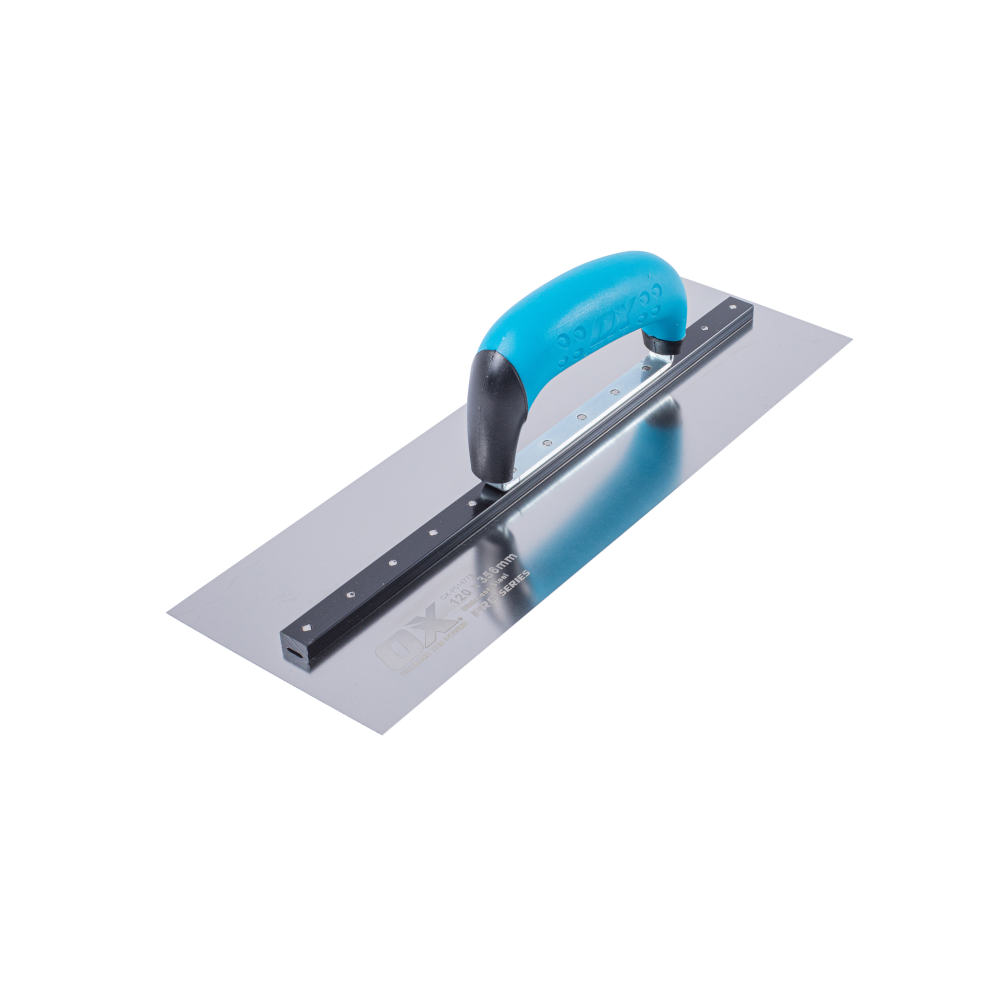 120 X 356MM STAINLESS STEEL SQUARE FINISHING TROWEL | Westernport Sand ...