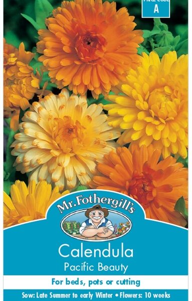 CALENDULA, PACIFIC BEAUTY MIXED, SEEDS, CODE A