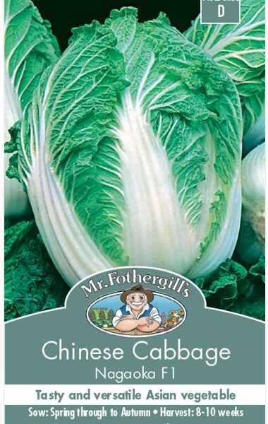 CHINESE CABBAGE, NAGAOKA, SEEDS, CODE D