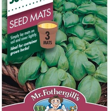 BASIL, SEED MAT, SEEDS, CODE C