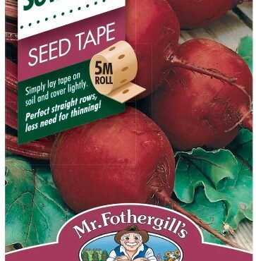 BEETROOT, BOLTARDY SEED TAPE, SEEDS, CODE D