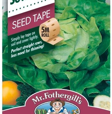 LETTUCE, ALL YEAR ROUND TAPE, SEEDS, CODE D