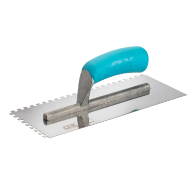 OX TRADE NOTCHED TILING TROWEL 6MM