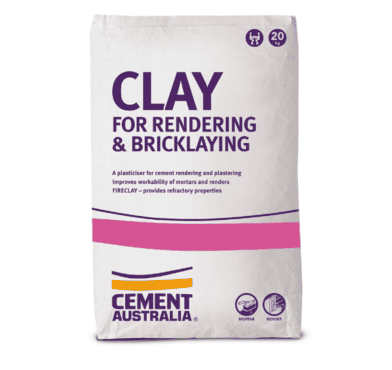 CLAY, CEMENT AUSTRALIA, PER 20KG BAG