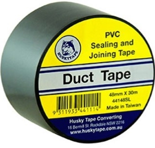 DUCT TAPE, SILVER, 30M X 48MM (HUSKY)