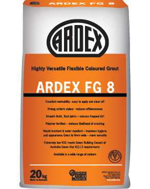 FLEXIBLE GROUT, WHITE, 20KG BAG, ARDEX