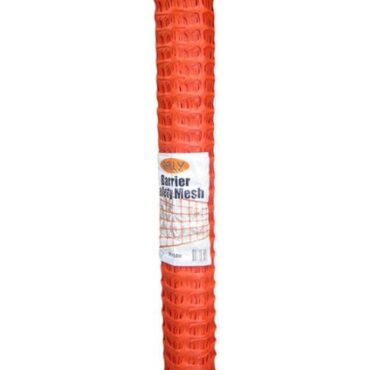 SAFETY BARRIER MESH, ORANGE, 1.0MTR X 50MTR, STANDARD