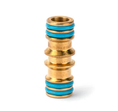 HOLMAN, 12MM TWO WAY COUPLING, BRASS