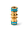 HOLMAN, 12MM TWO WAY COUPLING, BRASS