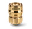 HOLMAN, 12MM HOSE CONNECTOR, BRASS