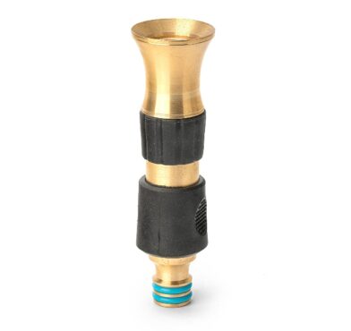 HOLMAN, 12MM HI-FLOW ADJUSTABLE WATERING NOZZLE, BRASS