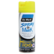 SPRAY & MARK, FLUORO YELLOW, MARKING OUT PAINT, DY-MARK, 350GMS