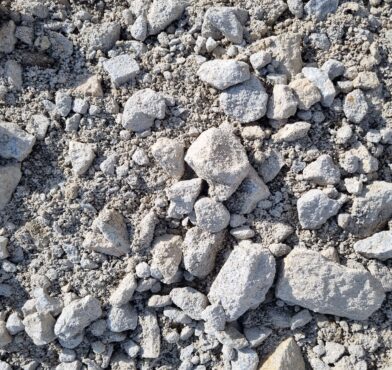 CRUSHED RUBBLE, 40 - 100MM, GRADED