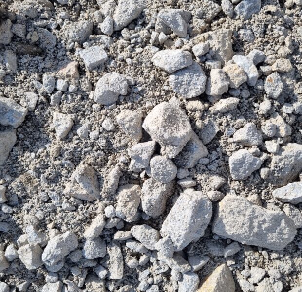 CRUSHED RUBBLE, 40 - 100MM, GRADED