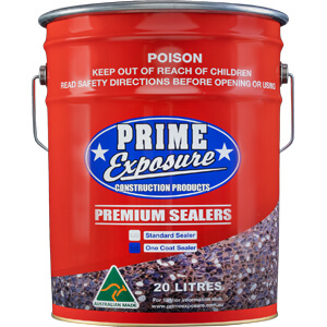 SEALER, ONE COAT, PRIME EXPOSURE, 20LTR