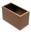 SHAPESCAPER, STEEL PLANTER BOX, 500MM HIGH, 1800MM X 600MM