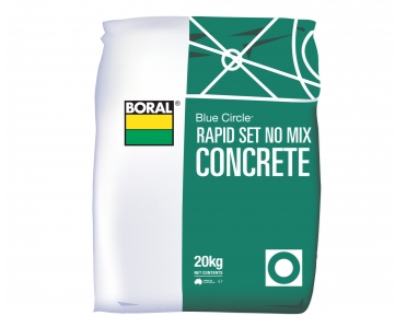 RAPIDSET CONCRETE, BORAL CEMENT, PER 20KG BAG