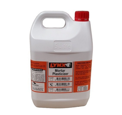 MORTAR PLASTICIZER, 5LTR, LYNX