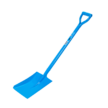 OX TRADE SQUARE MOUTH SHOVEL "D" GRIP HANDLE, 1040MM