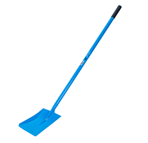 OX TRADE SQUARE MOUTH SHOVEL, LONG HANDLE