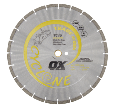 OX PREMIUM TURBO SEGMENTED BLADE 350MM - CONCRETE / GENERAL PURPOSE