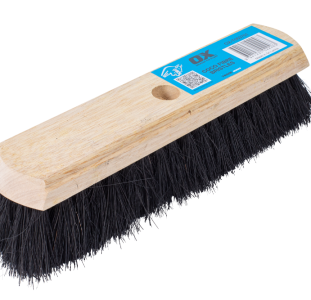 OX TRADE BRICKIES BRUSH, COCO FIBRE