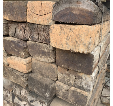 OLD RAILWAY SLEEPER, 2.8MTR A GRADE