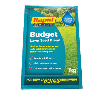 RAPID GREEN, LAWN SEED BLEND, BUDGET, 1KG