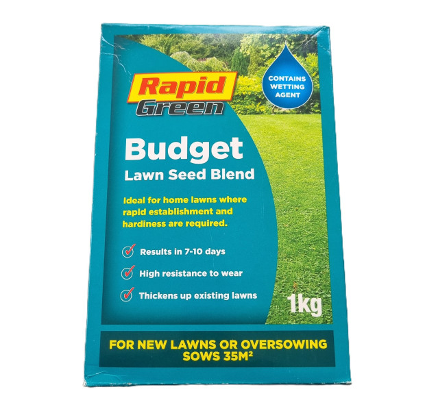 RAPID GREEN, LAWN SEED BLEND, BUDGET, 1KG
